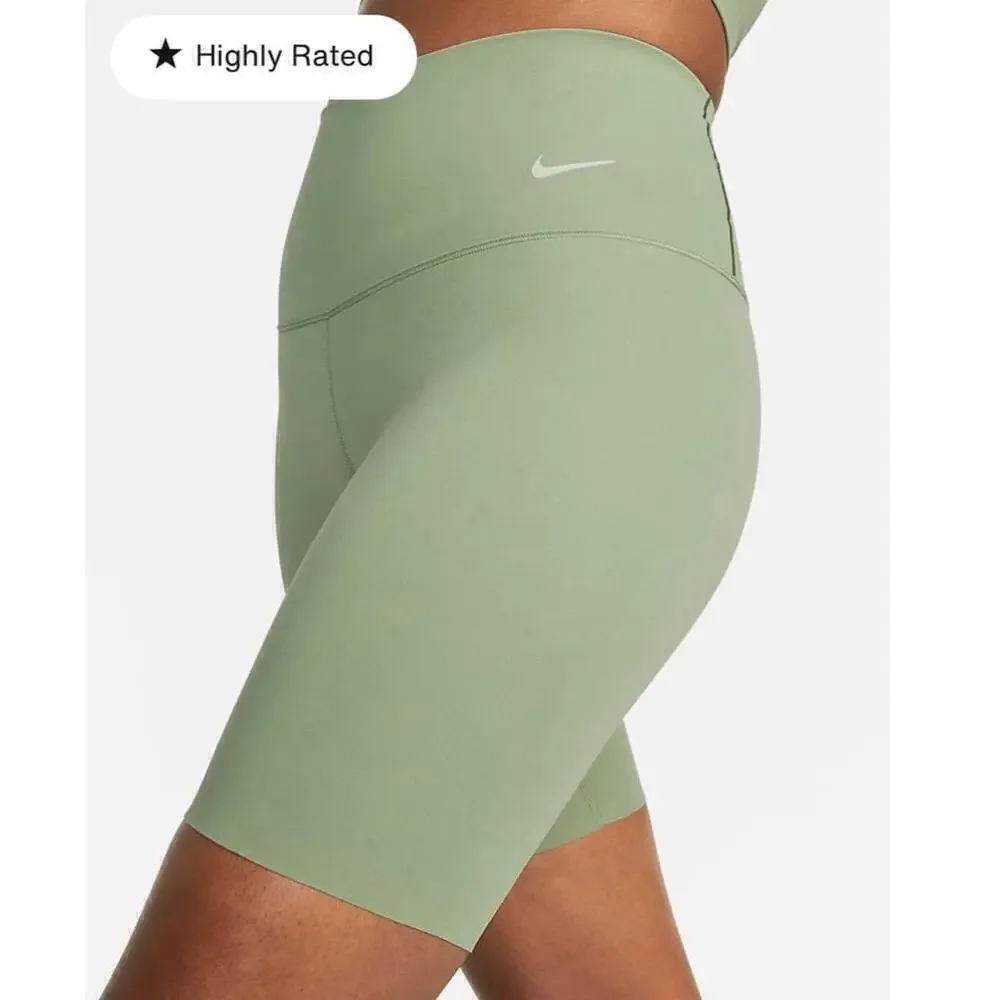 Women's Nike Training Shorts - Green - Size L - Picture 4 of 14